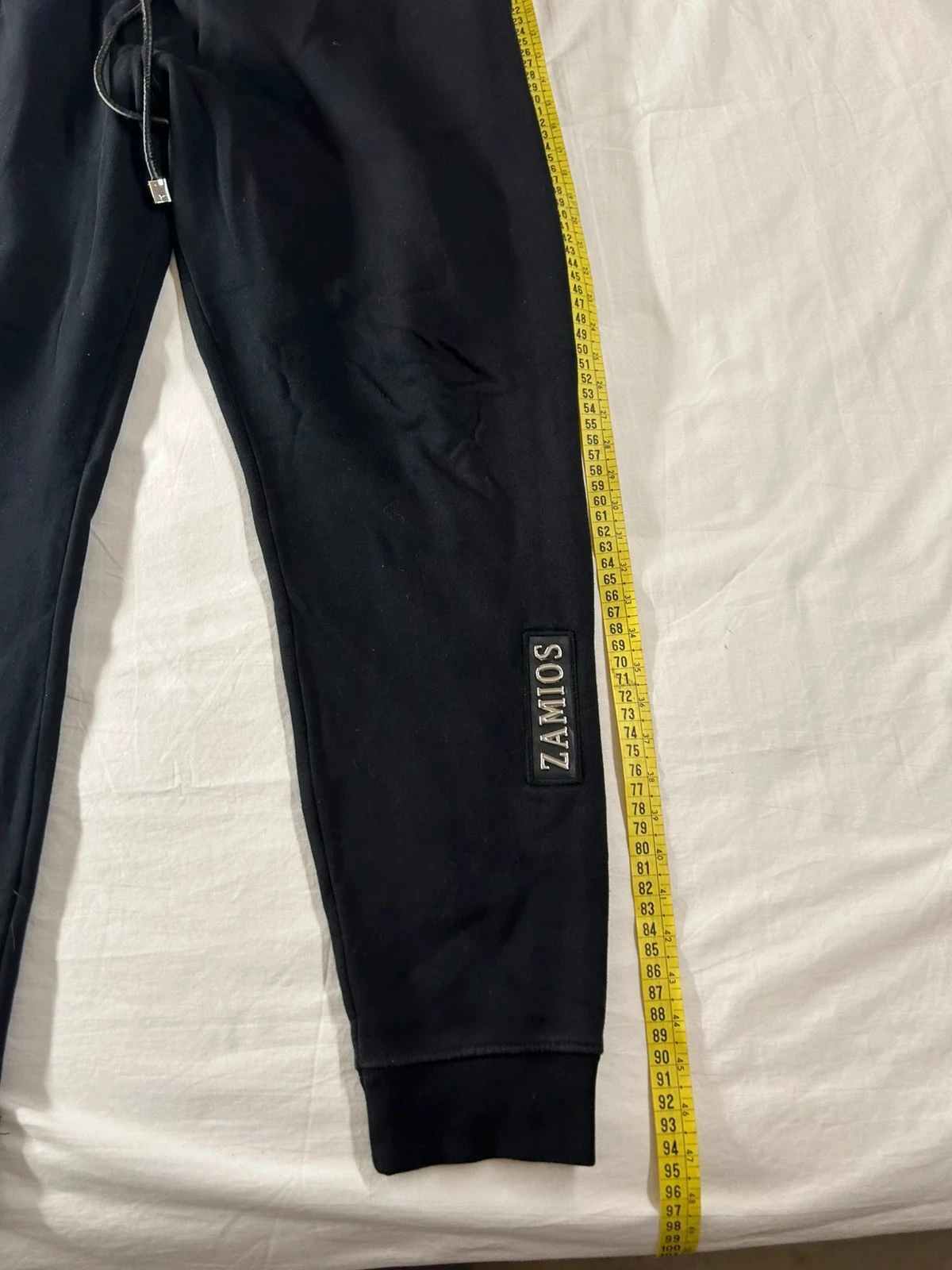 Calça de jogging preta vintage Zamios – photo 4